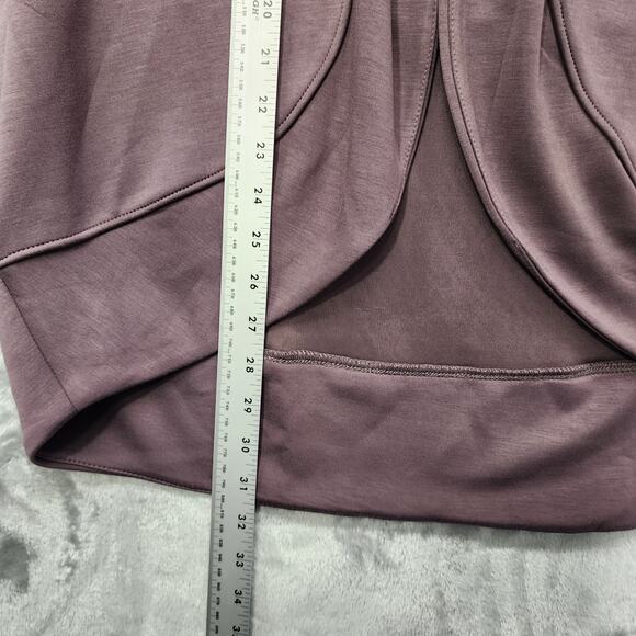 NEW Maurices Cardigan Womens XL Gray Brown Stretch Open Front Cocoon Sweater - Picture 13 of 14